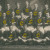 The 1923 Concordia College football team assembled for their formal team photo