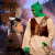 Two of the main characters—Donkey and Shrek—exchange dialogue during a scene from our 2026 production of Shrek The Musical