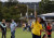 A student competing in shot put at our Primary School Sports Day