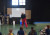 Year 7 students learning circus skills from a guest instructor