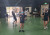 Year 7 students learning circus skills (flower sticks)