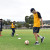 Students participating in a PE lesson