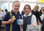 Two students at the Mother's Day Market Stall