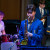 A saxophonist performing a solo at Harmony in the Chapel