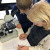 Year 1 students completing a practical Science activity with a microscope in the Nautilus Centre