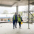 Principal, Michael Paech, and Risk and Operations Manager, Sally Staggs, upstairs in the new three-storey building