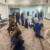 A group of Year 5/6 St Peters Campus students interacting with students from another school while on an excursion to help them learn about the three major religions of the world