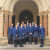 A group photo of the Year 10 students who attended the Young Women in STEM event at the University of Adelaide