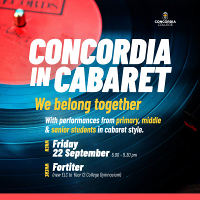 Concordia Connect: 2023 Term 3 Week 6