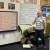 Author Mike Lucas presenting a poem about the use of metaphors and similes to Year 5/6 students at St Peters Campus