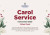 Carol Service 2025
