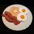 Fake Food Bacon Eggs Pancake
