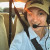 Katrina Humble in the cockpit of an aeroplane