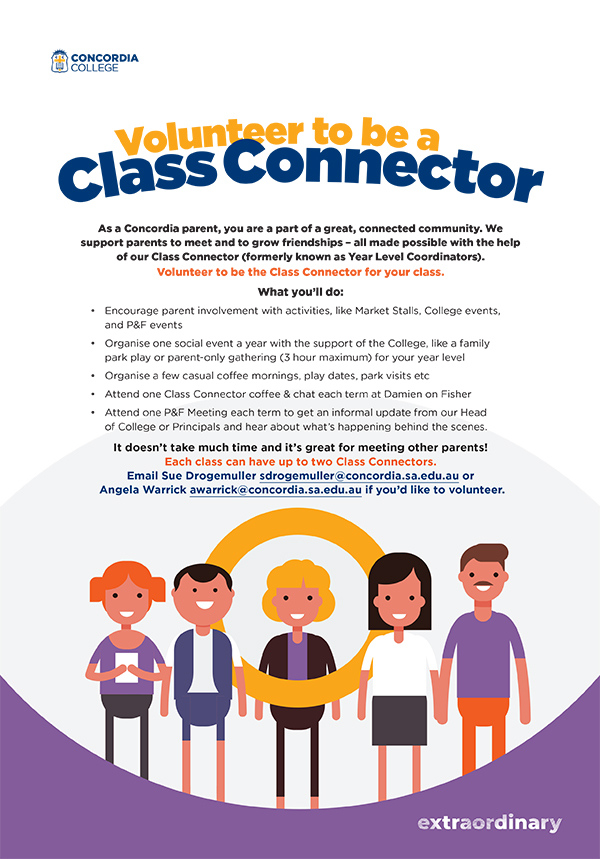 Volunteer to be a Class Connector